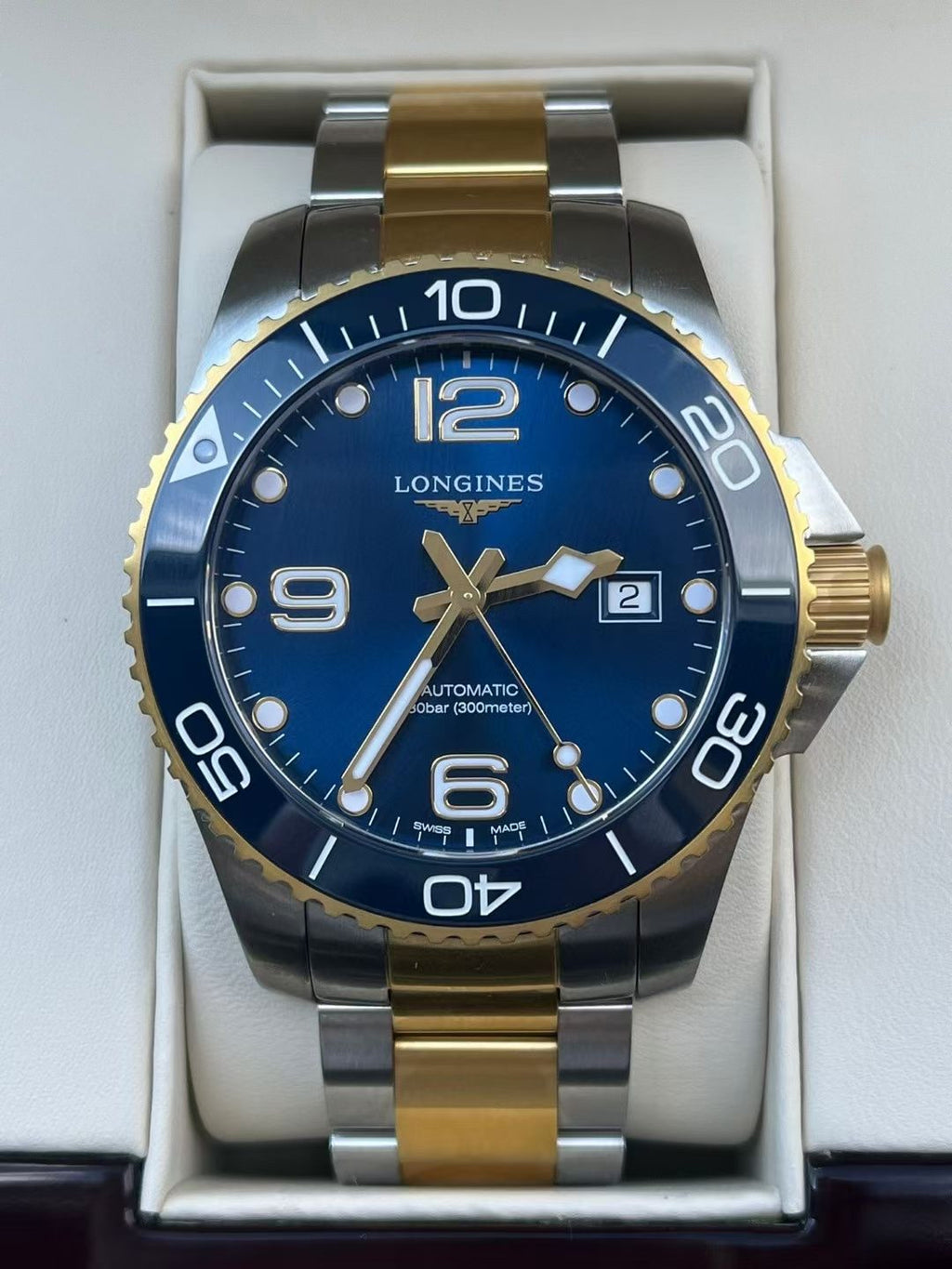 Longines Conquest Diving Series Blue Automatic (self-winding) watch 43.00mm L3.782.3.96.7