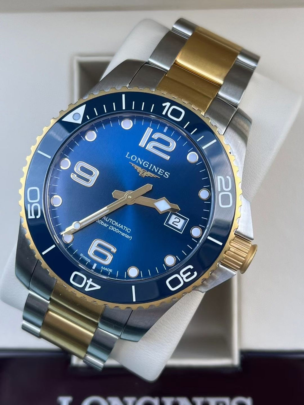 Longines Conquest Diving Series Blue Automatic (self-winding) watch 43.00mm L3.782.3.96.7