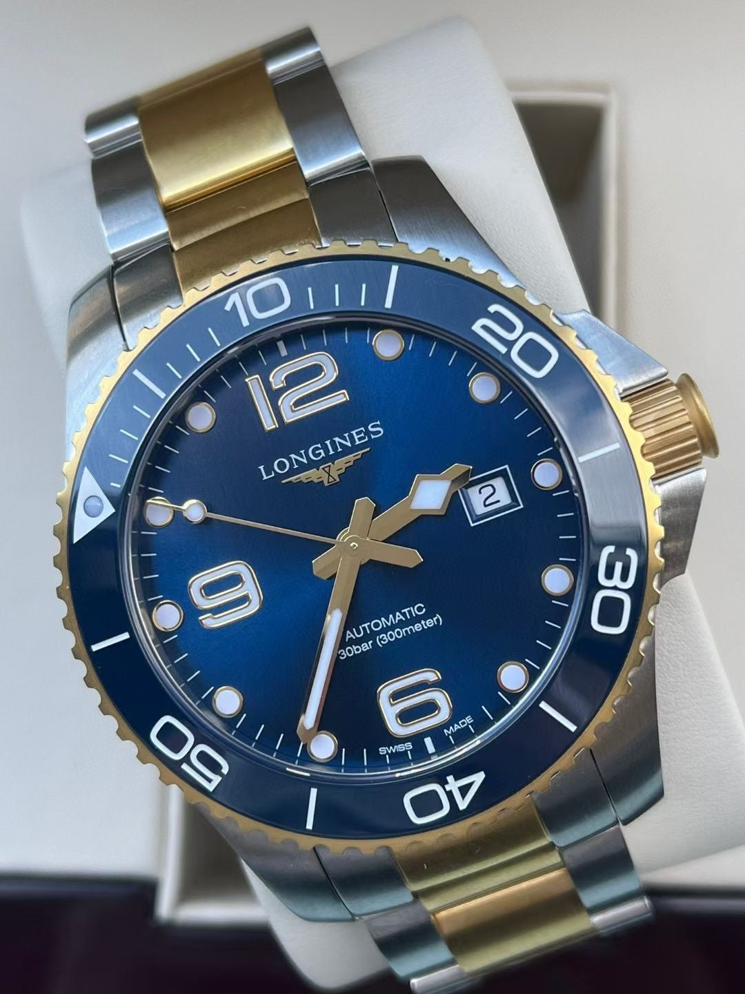 Longines Conquest Diving Series Blue Automatic (self-winding) watch 43.00mm L3.782.3.96.7