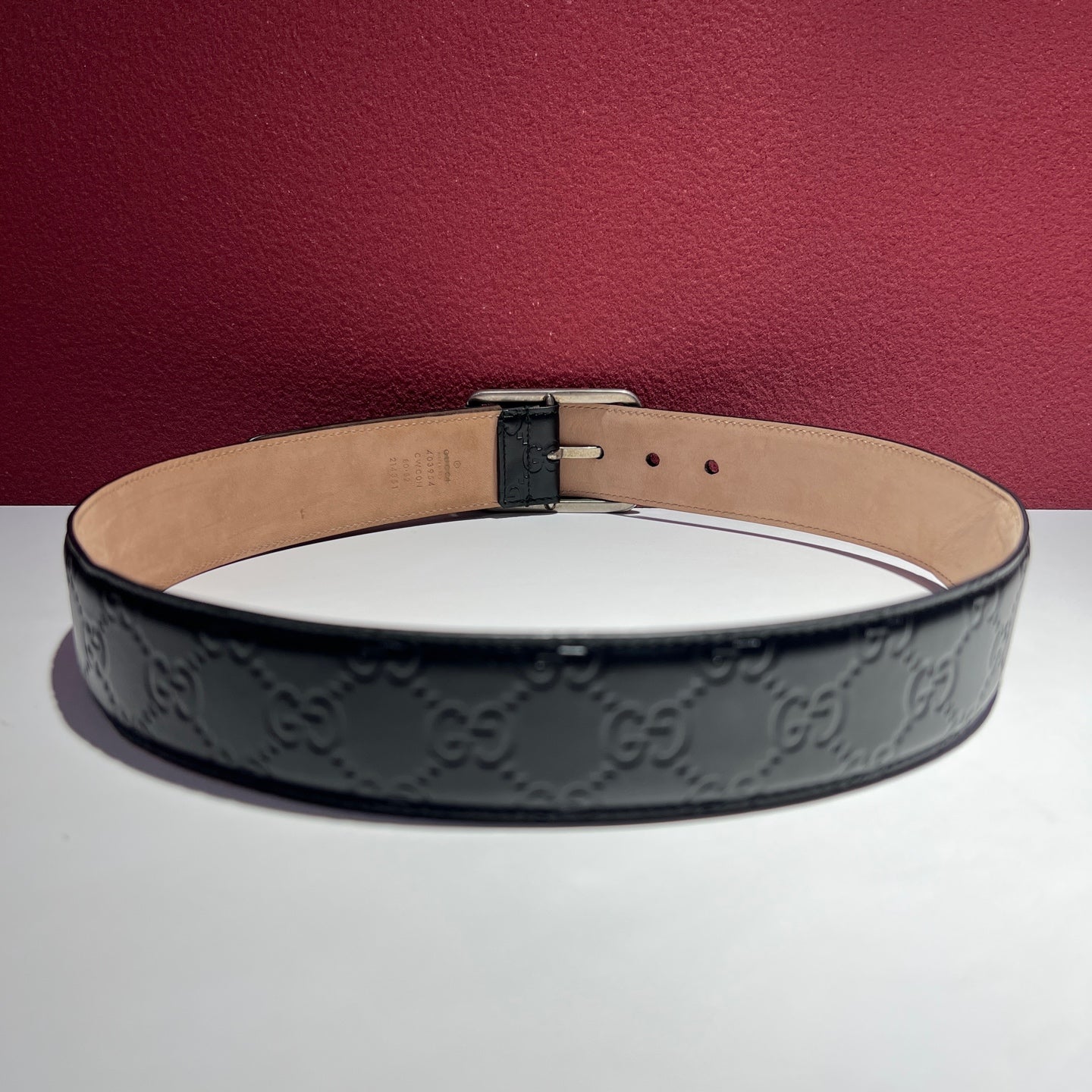 Gucci Black Belt