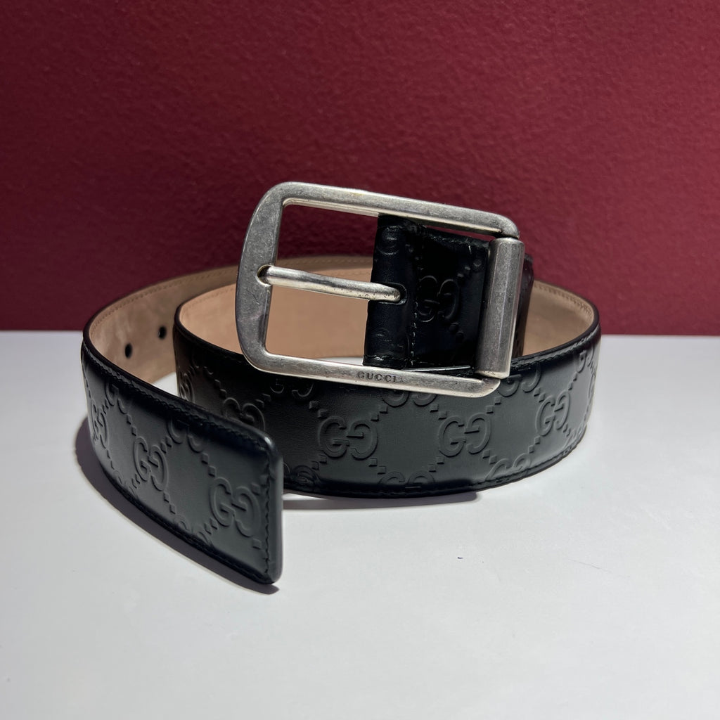 Gucci Black Belt