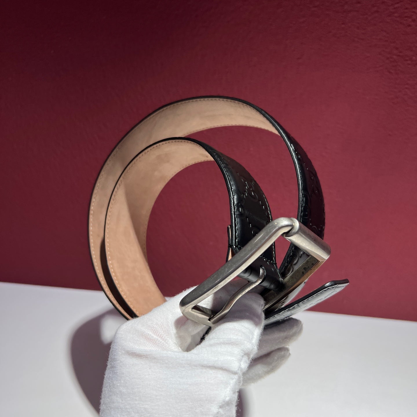 Gucci Black Belt