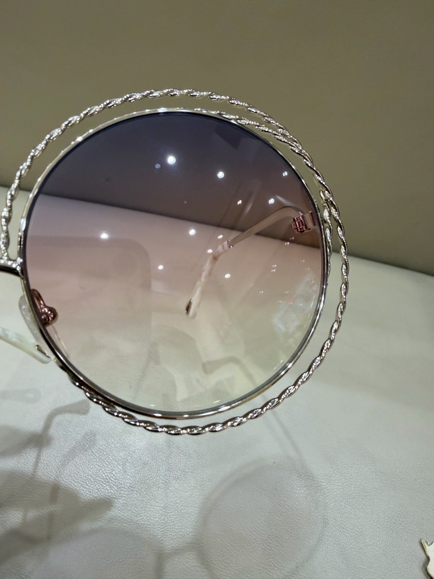 Chloe/寇依 Pink Sunglasses
