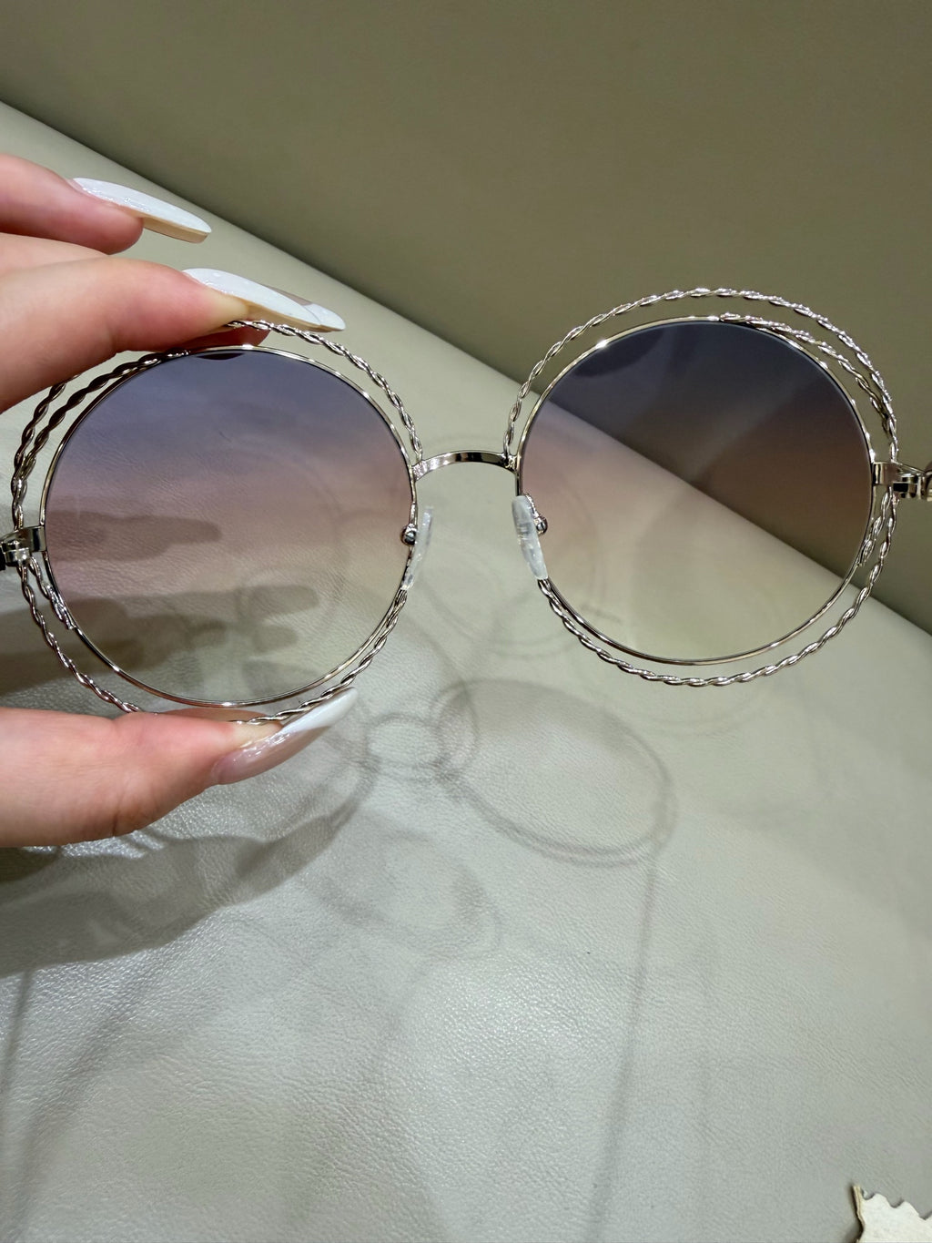 Chloe/寇依 Pink Sunglasses