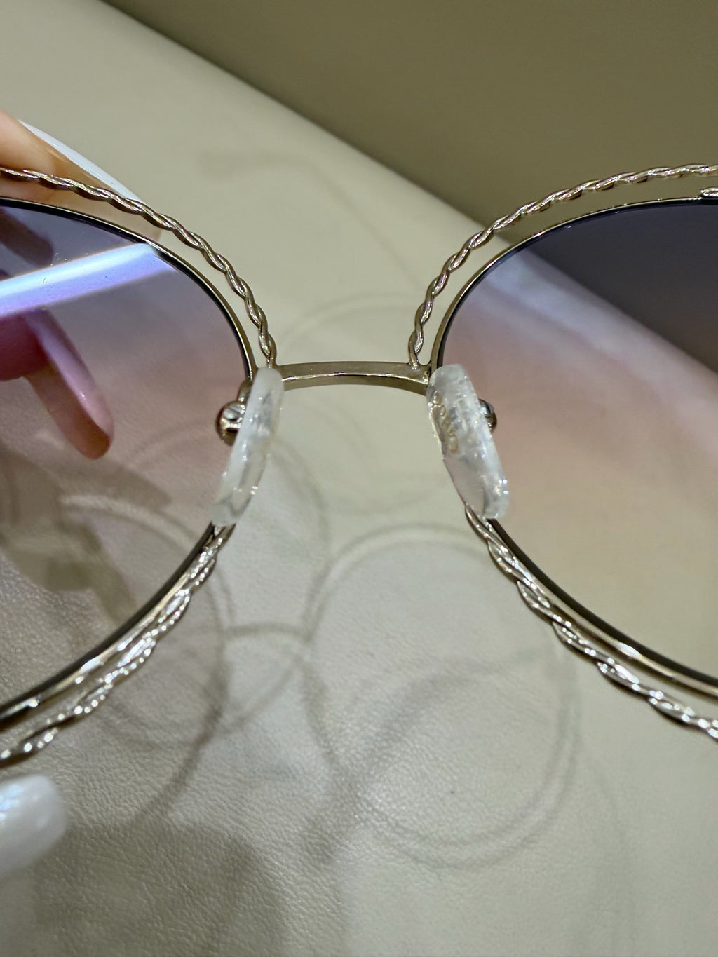 Chloe/寇依 Pink Sunglasses
