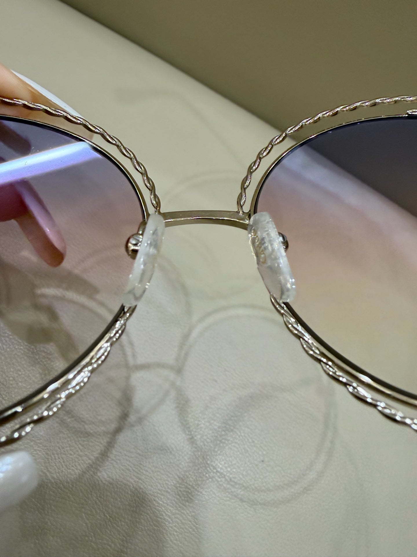 Chloe/寇依 Pink Sunglasses