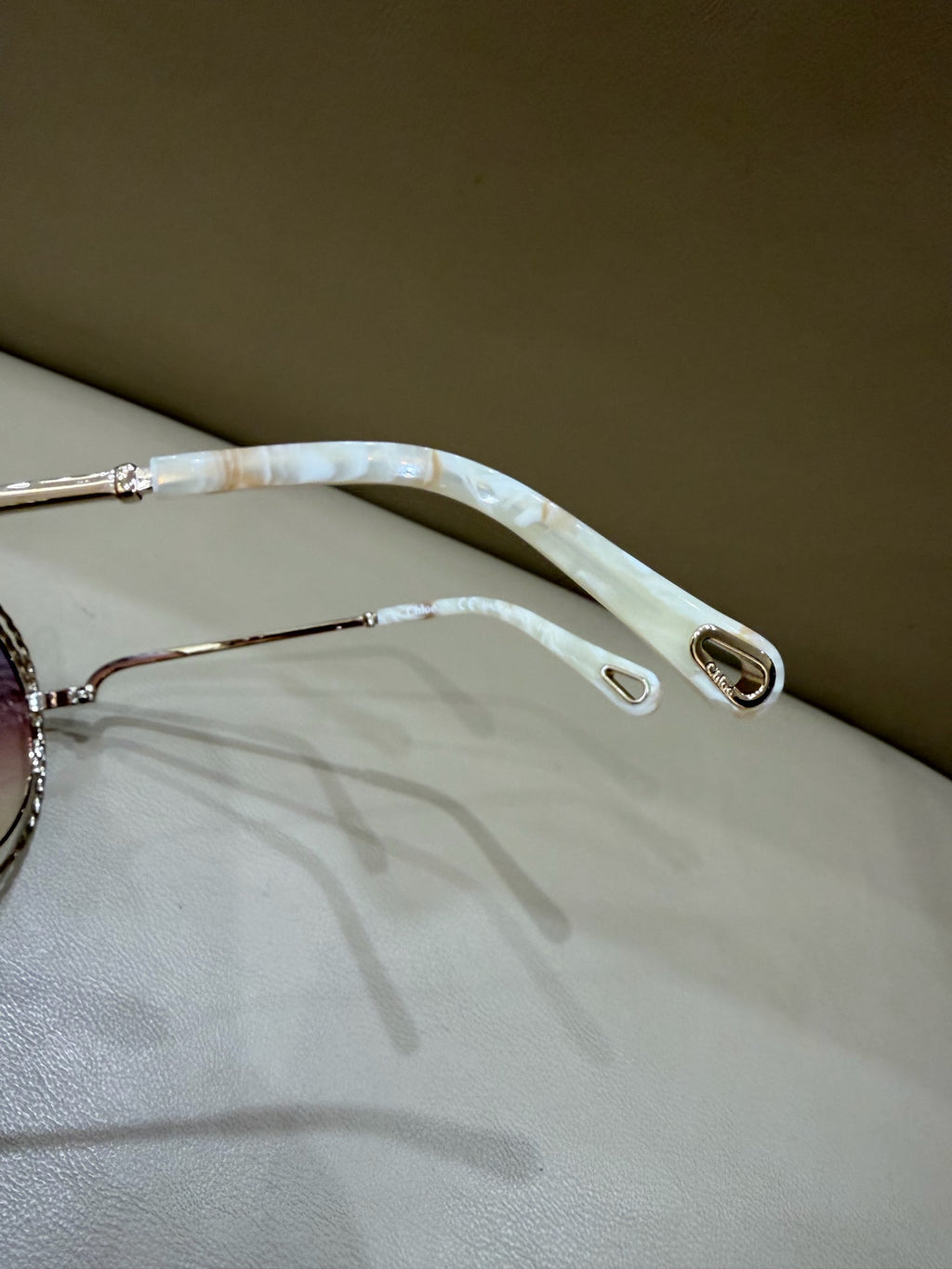 Chloe/寇依 Pink Sunglasses