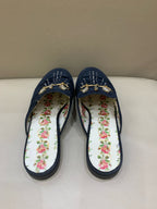 Gucci Velvet Flip flop