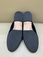 Gucci Velvet Flip flop
