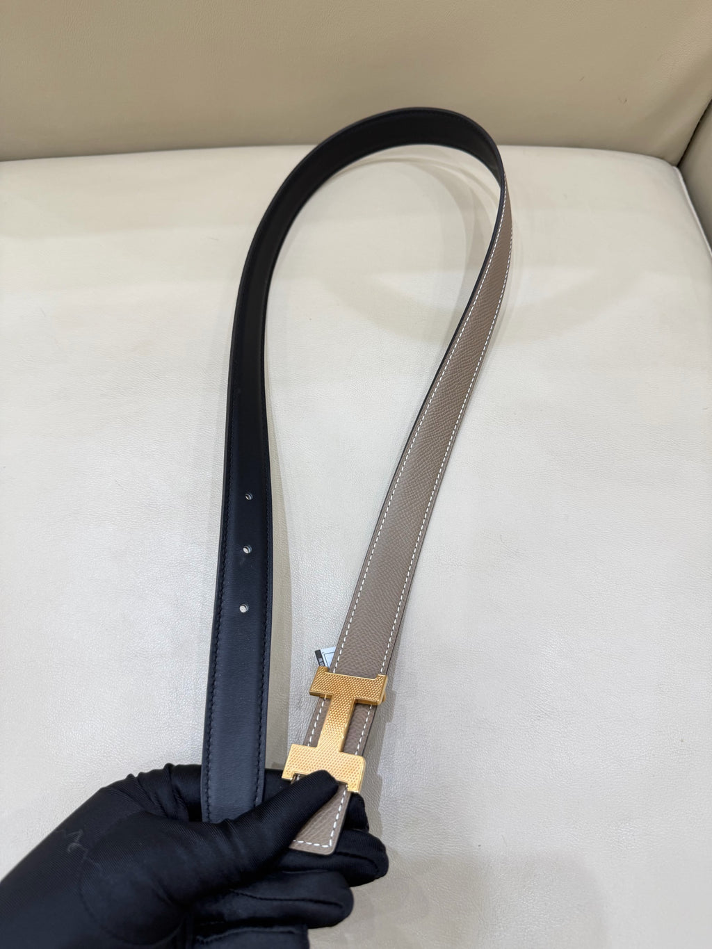 Hermes Rose gold Belt