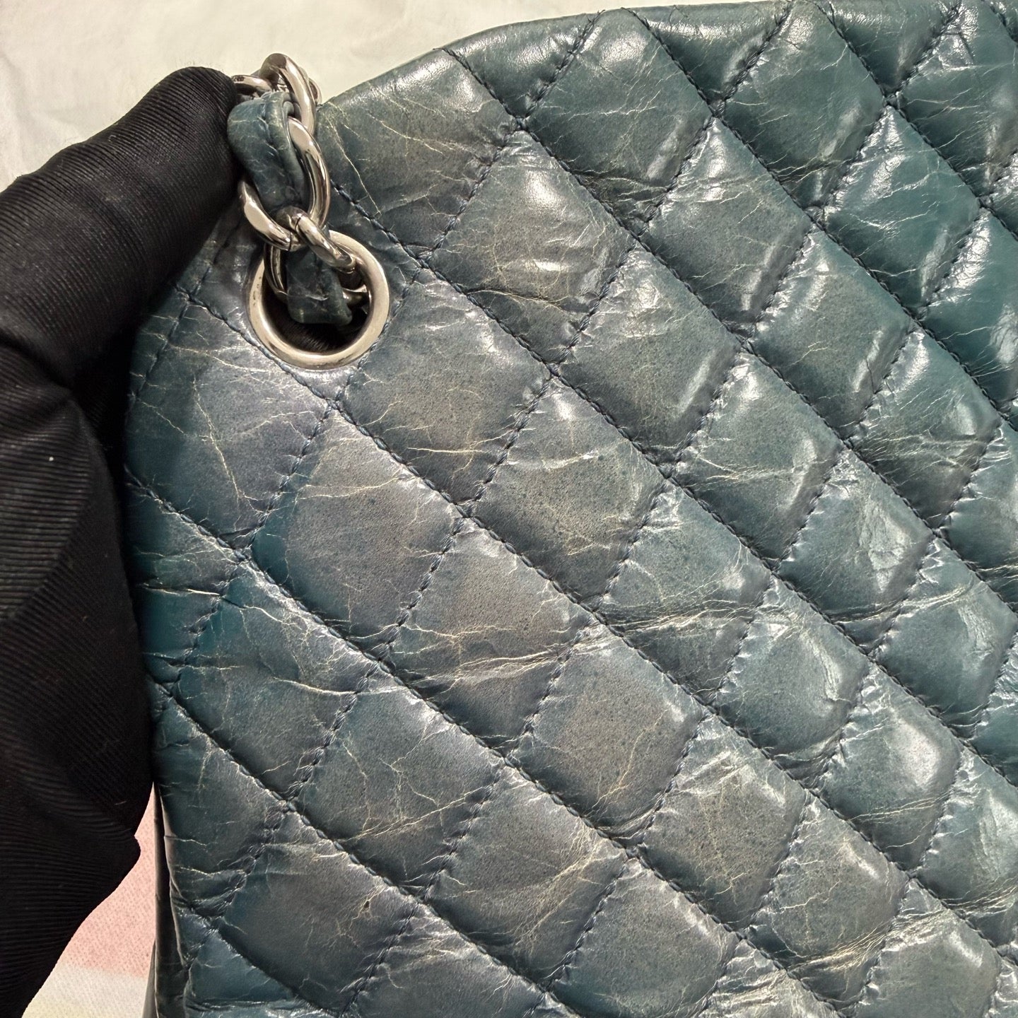 Chanel Blue Shoulder Bag