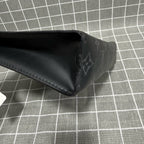 Louis Vuitton Pochette Voyage Canvas Black Clutch M61692
