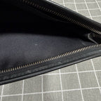 Louis Vuitton Pochette Voyage Canvas Black Clutch M61692