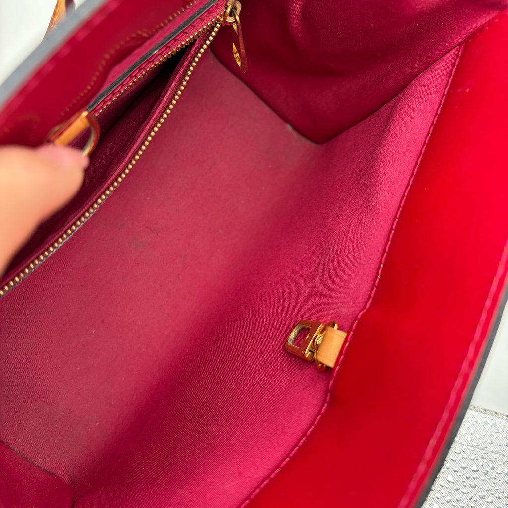 Louis Vuitton Red Satchel