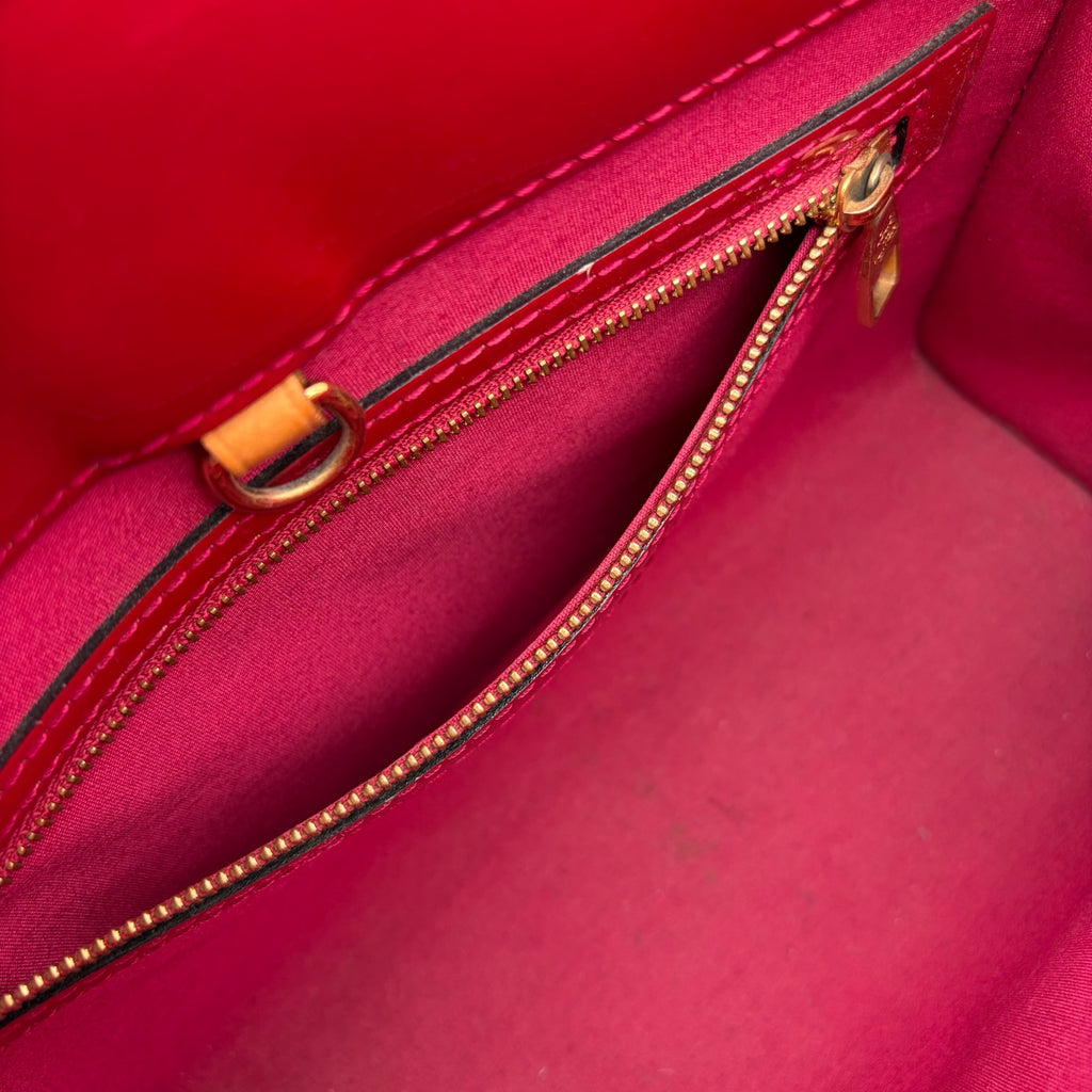 Louis Vuitton Red Satchel