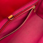 Louis Vuitton Red Satchel