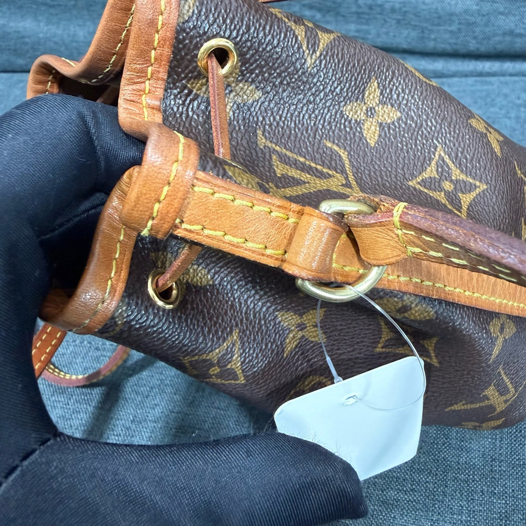 Louis Vuitton Canvas Bucket & Drawstring Bag
