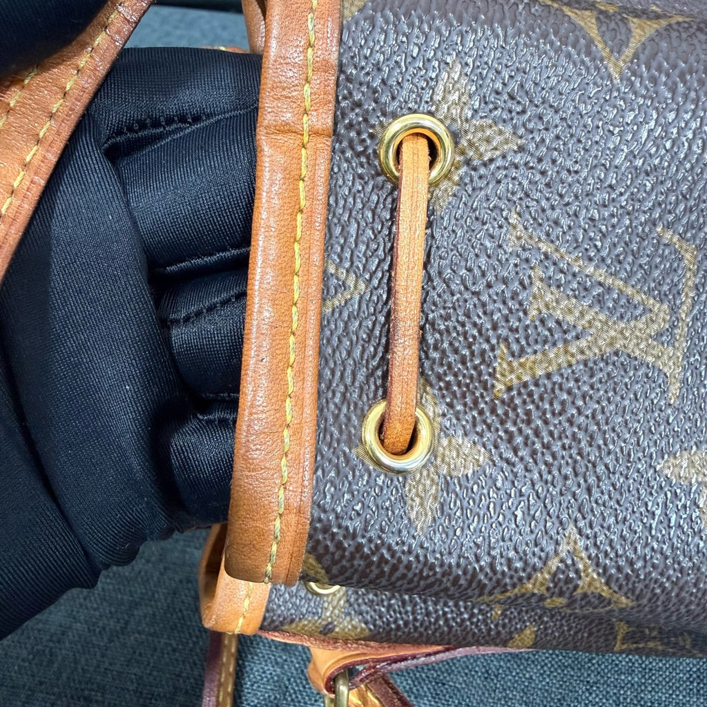 Louis Vuitton Canvas Bucket & Drawstring Bag