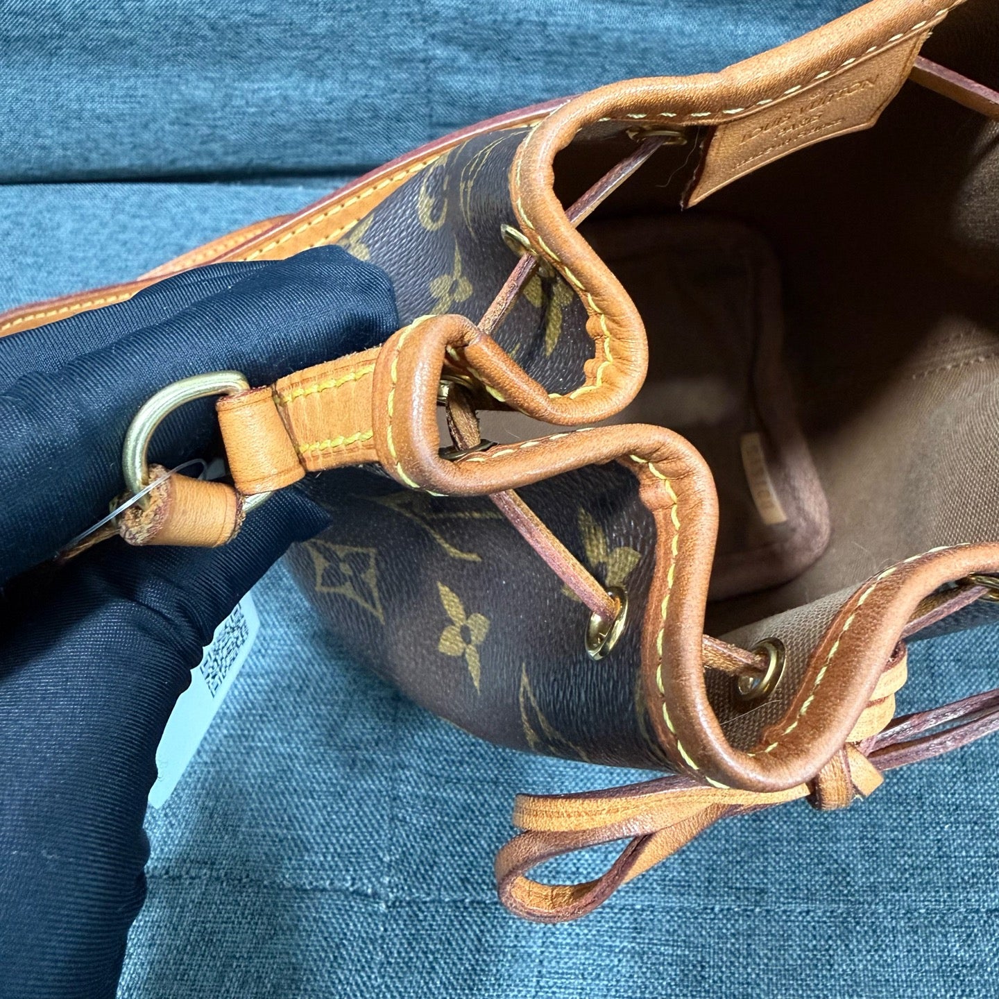 Louis Vuitton Canvas Bucket & Drawstring Bag