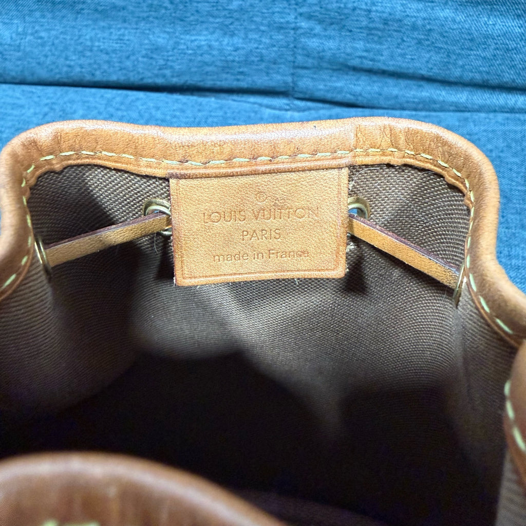 Louis Vuitton Canvas Bucket & Drawstring Bag