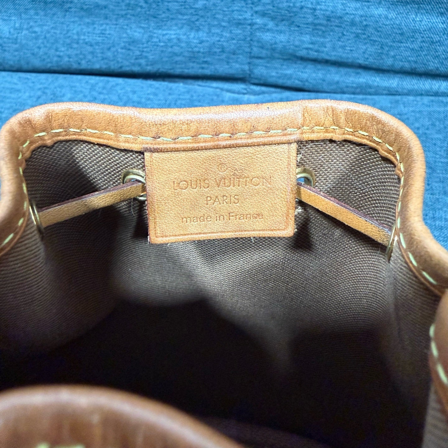 Louis Vuitton Canvas Bucket & Drawstring Bag