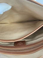 MCM Metal Rose gold Clutch