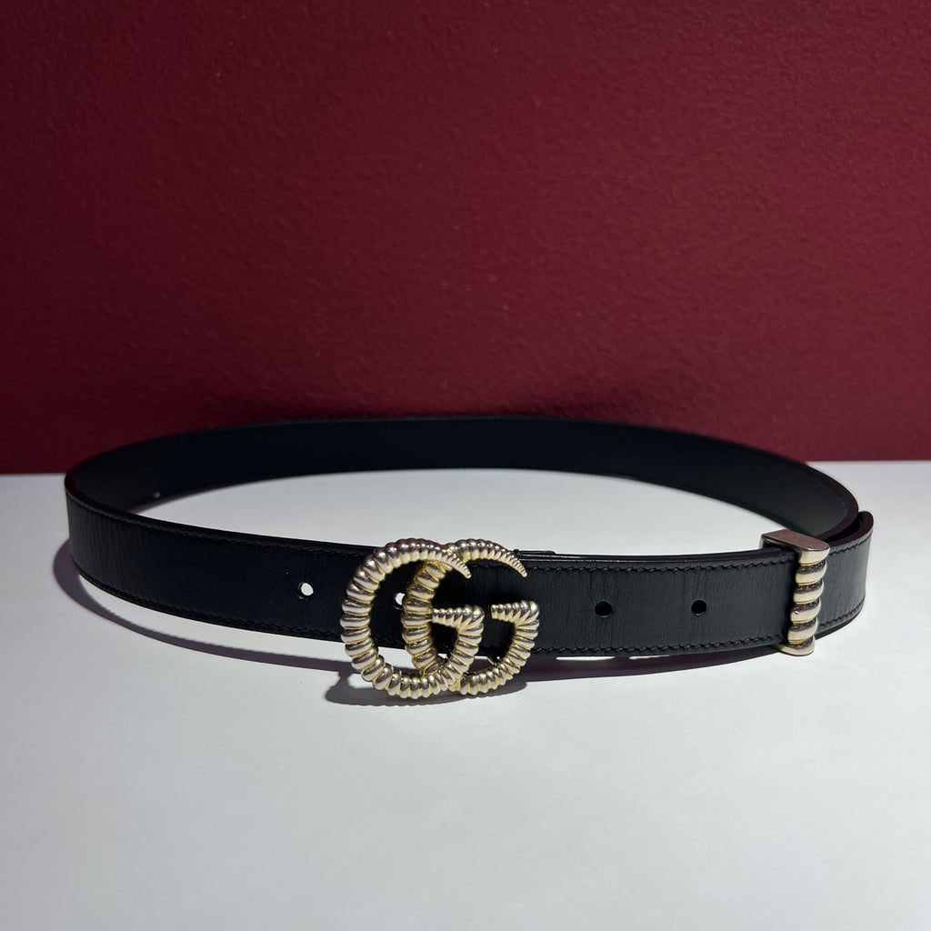Gucci Black Belt