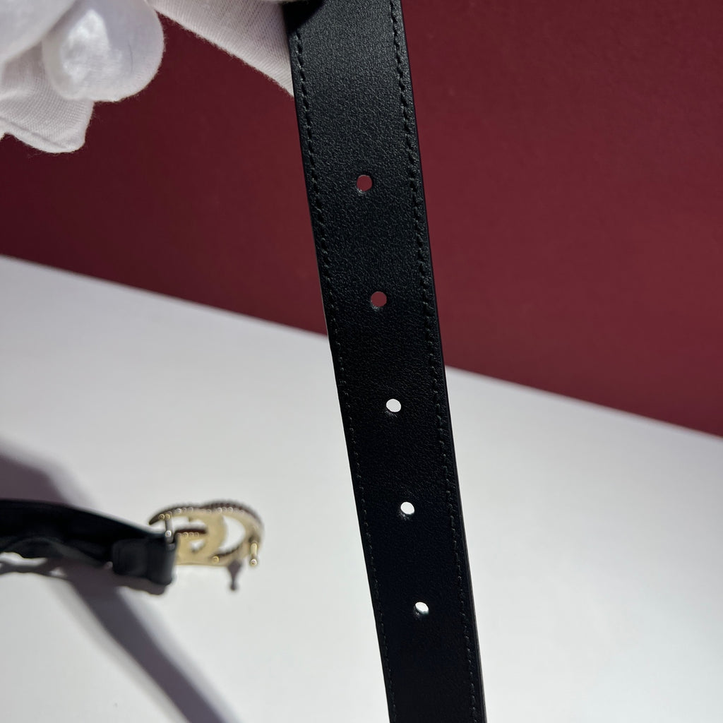 Gucci Black Belt