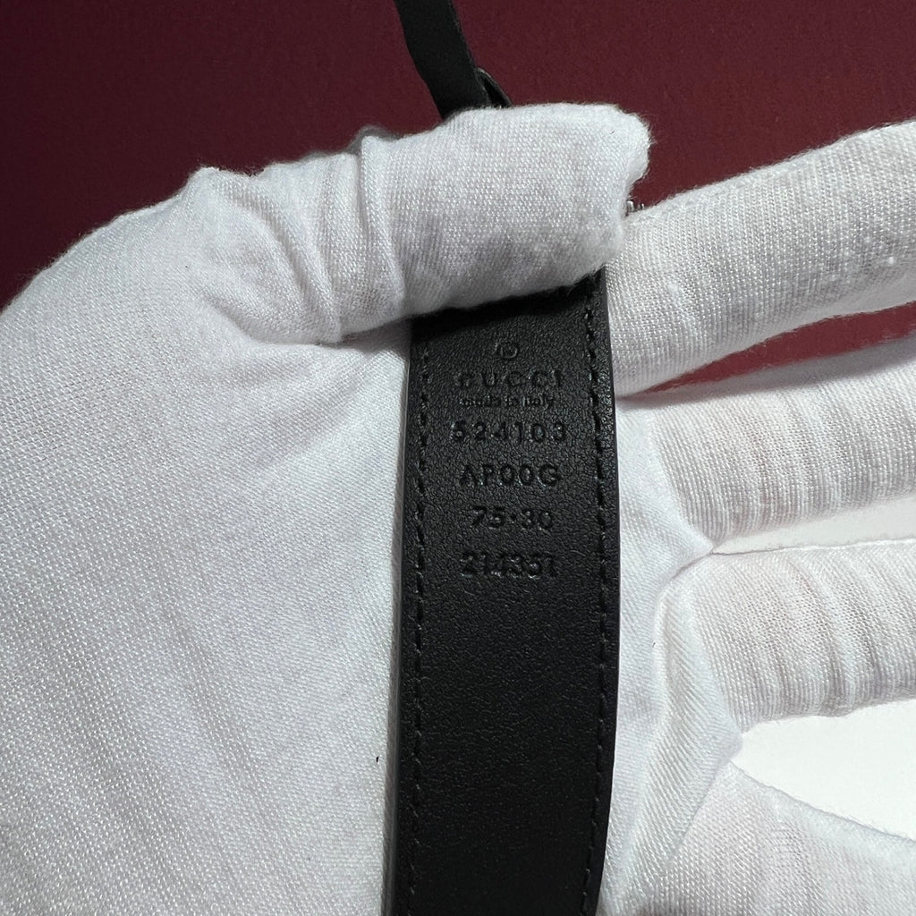 Gucci Black Belt