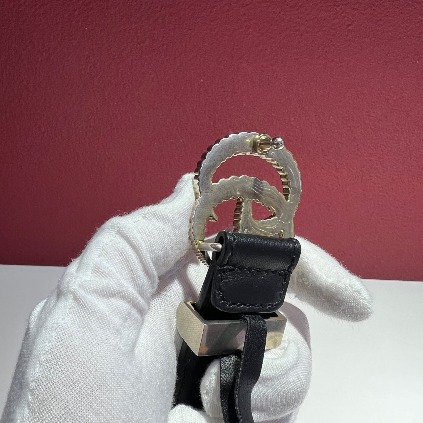 Gucci Black Belt