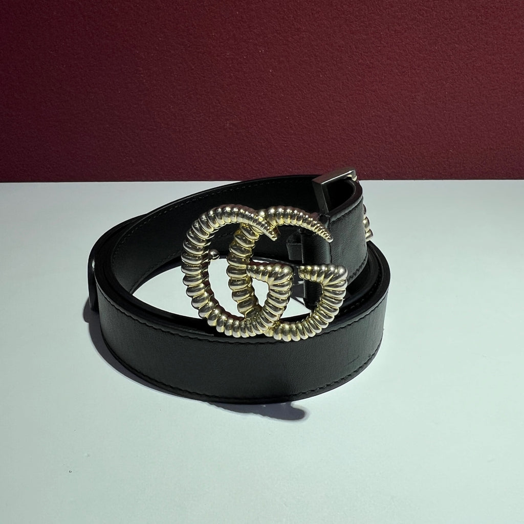 Gucci Black Belt