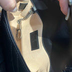 Gucci GG Marmont Collection Leather Black 699757 UM8KV 1000
