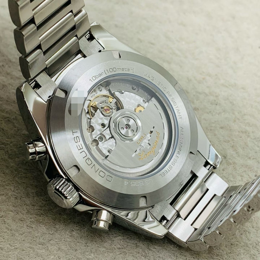 Longines Conquest Series Black Mechanical watch 42.00mm L3.835.4.52.6