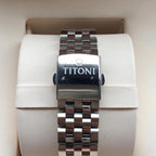 Longines Black Automatic (self-winding) watch