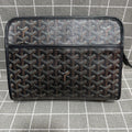 Goyard Cotton Black Clutch JOUVENMMLTY12CL12P