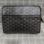 Goyard Cotton Black Clutch JOUVENMMLTY12CL12P