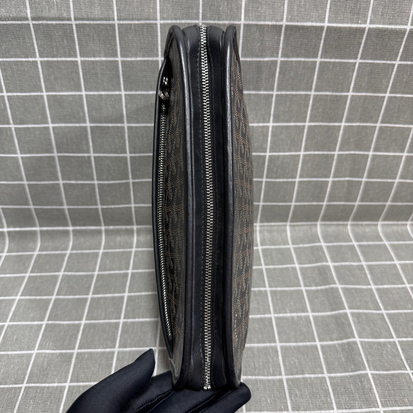 Goyard Cotton Black Clutch JOUVENMMLTY12CL12P