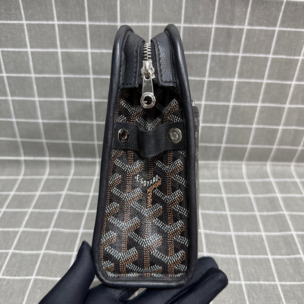 Goyard Cotton Black Clutch JOUVENMMLTY12CL12P