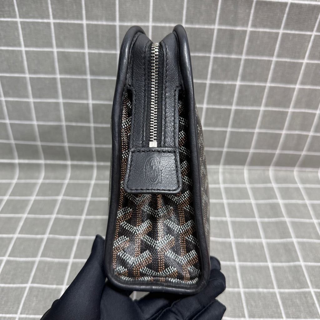 Goyard Cotton Black Clutch JOUVENMMLTY12CL12P