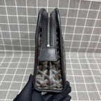 Goyard Cotton Black Clutch JOUVENMMLTY12CL12P