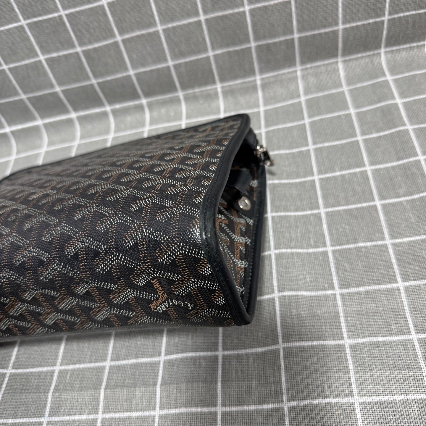 Goyard Cotton Black Clutch JOUVENMMLTY12CL12P