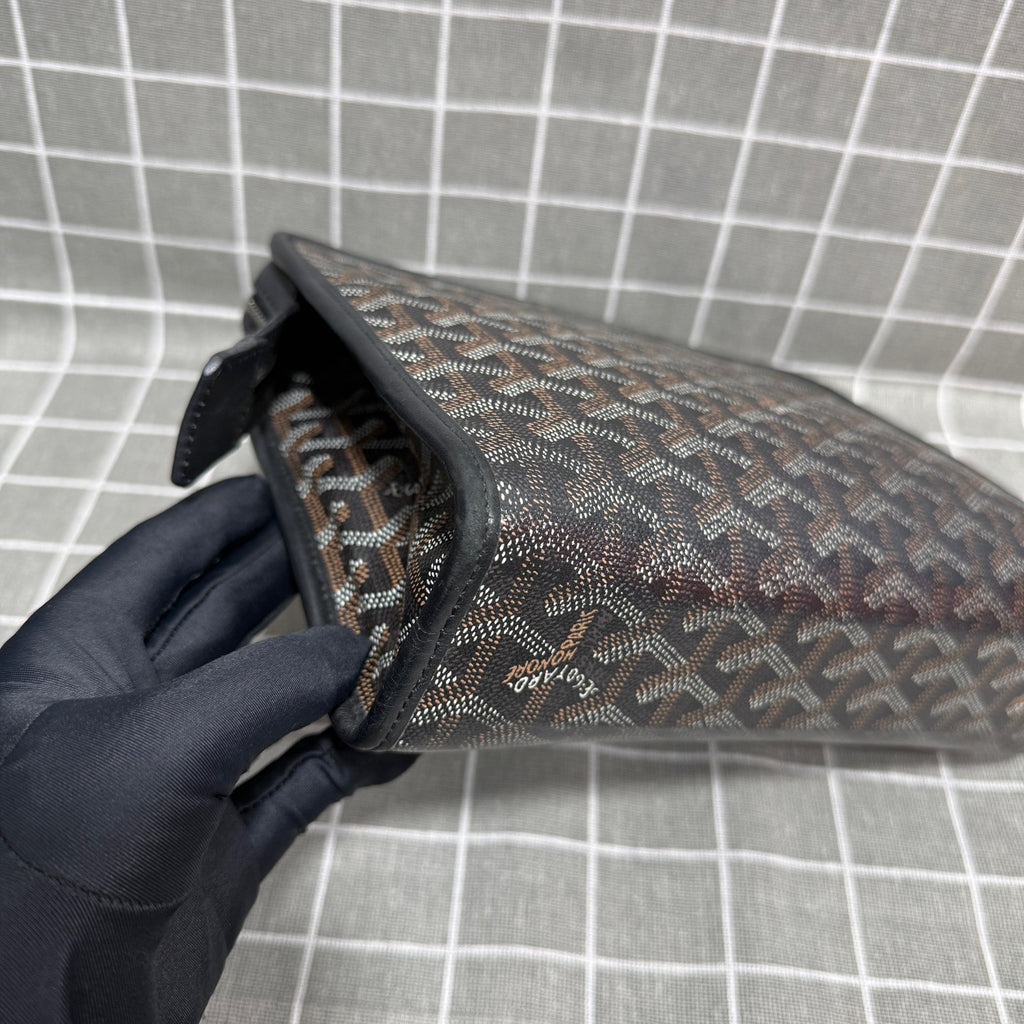 Goyard Cotton Black Clutch JOUVENMMLTY12CL12P