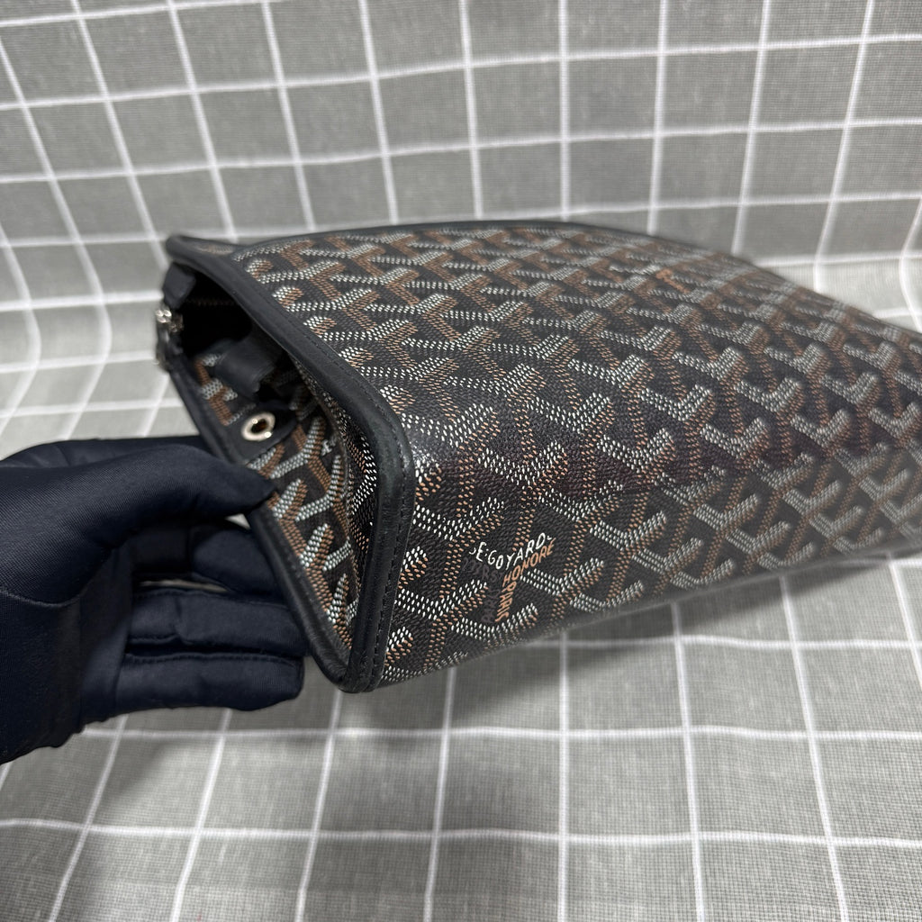 Goyard Cotton Black Clutch JOUVENMMLTY12CL12P