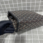 Goyard Cotton Black Clutch JOUVENMMLTY12CL12P