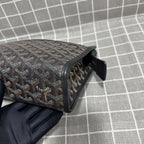 Goyard Cotton Black Clutch JOUVENMMLTY12CL12P
