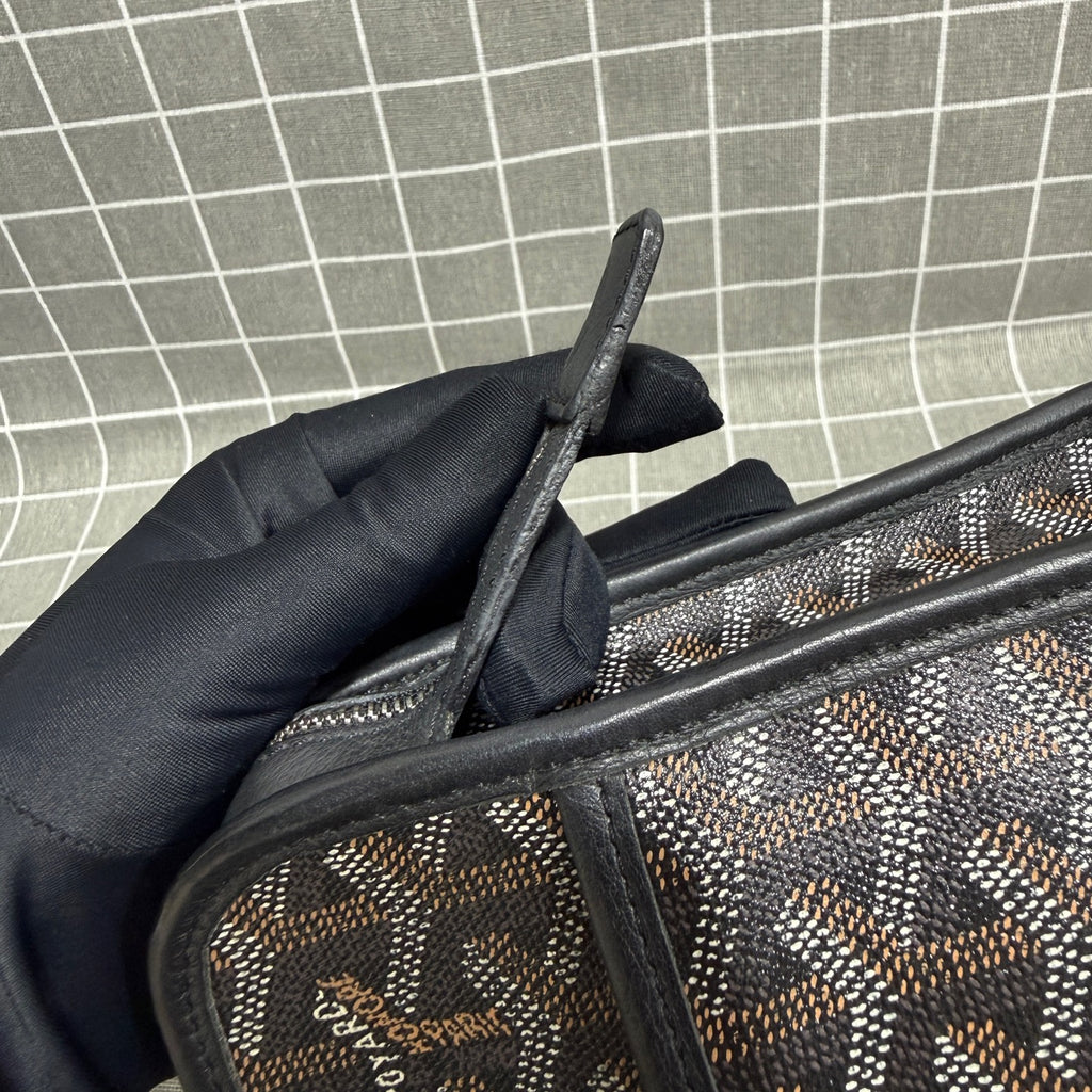 Goyard Cotton Black Clutch JOUVENMMLTY12CL12P