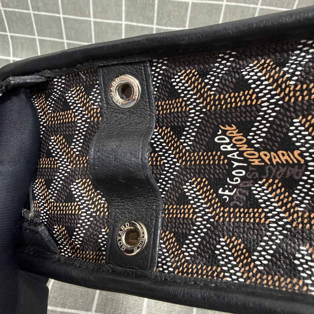 Goyard Cotton Black Clutch JOUVENMMLTY12CL12P