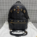 MCM Leather Gold