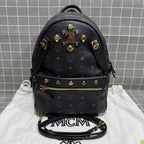 MCM Leather Gold