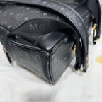 MCM Leather Gold